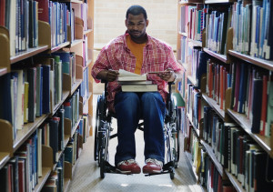 wheelchair access library